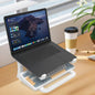 Ergonomic laptop stand with keyboard stand - portable desktop lift, suitable for MacBook, PC, tablet - sturdy