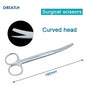 Stainless Steel Remove Suture Scissors Nurse Scissors Stitch Scissors Medical Surgical Tool Straight/Curved 1pcs