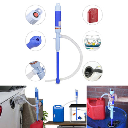 Liquid Oil Transfer Pump Water Pump Powered Electric Outdoor Car Vehicle Fuel Gas Transfer Suction Pumps Liquid Transfer Oil