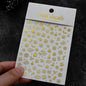 Winter Christmas Atmosphere Nail Stickers Snowman Snowflake Wapiti Self-adhesive High Quality Cute Nail Stickers Nail Art Deco