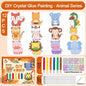 DIY Crystal Gel Painting Kit Craft Handmade Toy Children Graffiti Coloring Gift Fairy Tale & Animal Themes Educational Art Kits