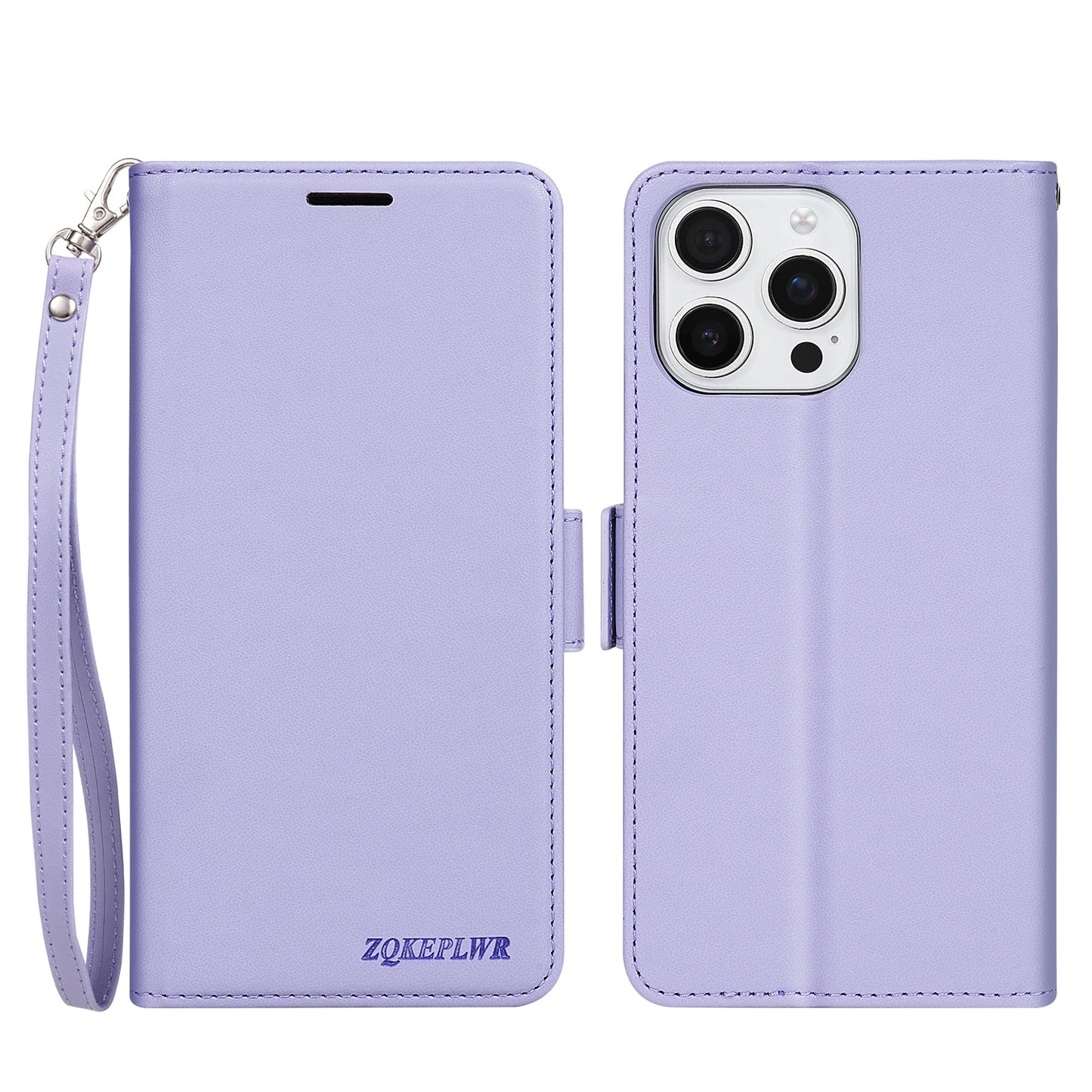 Wallet With Card Slot Bracket Magnetic Flip Leather Case For iPhone Air 17 Pro Max 16e 16 15 Plus 14 13 Mini Shockproof Card Bag