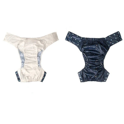 Breathable Adult Cloth Diaper Waterproof Old Man's Diaper Pants Reusable Diapers Trouser Pocket Anti-leak Breathable Nappy Pads