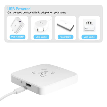 Tuya Zigbee/WiFi Smart Human Presence Sensor 24Ghz MmWave Radar Detection Luminance/Distance Support Home Assistant