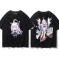 Takanashi Hoshino Game Blue Archive Cosplay T-shirts 3D Print Anime Cartoon Tees Summer Men Women Harajuku Y2k Short Sleeve Tops