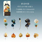 10pcs/1lot Kawaii Scrapbook Sticker Golden Flower Shadow Scrapbooking Supplies Planner Decorative Stationery Sticker