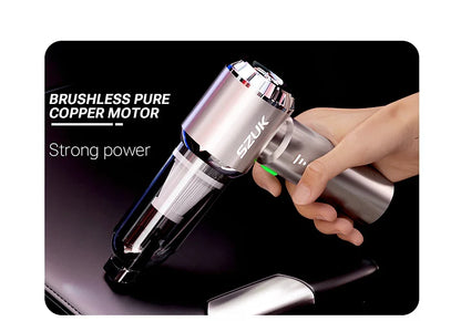 SZUK Mini Car Vacuum Cleaner 985000PA Powerful Portable Wireless Vacuum Cleaner Cleaning Machine Handheld Vacuum Cleaner for Car