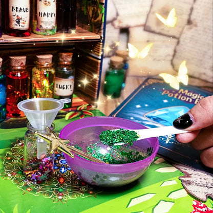 DIY Fairy Magical Potions Kit for Kids Potion Making Set Fairy Potion Bottles Craft Toy Science Set Magic Kits
