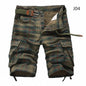 2026 Summer Men Shorts Fashion Plaid Beach Shorts Mens Casual Shorts Military Short Pants Male Bermuda Cargo Overalls No belt