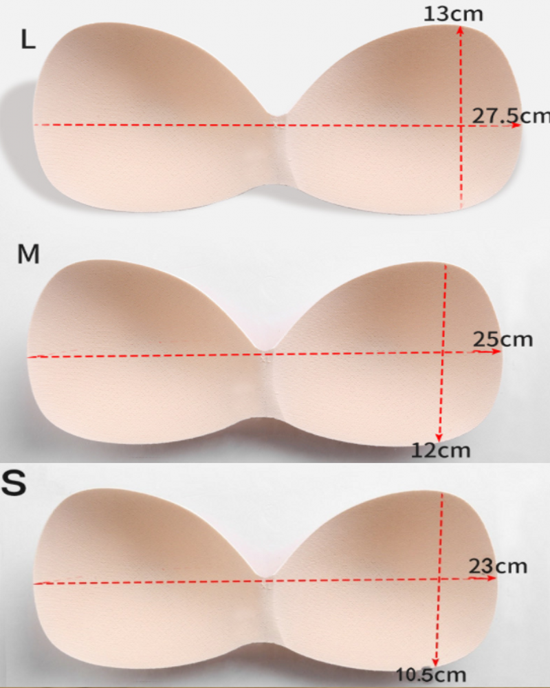 1 Pair Women Summer Swimsuit Padding Inserts Sponge Foam Bra Pads Chest Cup Breast Bra Bikini Insert Chest Pad