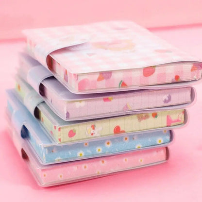 Kawaii Mini Portable Notebook Small Notepad For Daily Notes School Office Stationery Convenient To Carry Cute