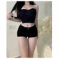 White Slim Fit Denim Super Shorts Women's American Style Hot Girl Slimming Versatile Low Waist Elastic Cotton Stretchy Hot Pants