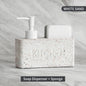 Modern kitchen accessories Soap Dispenser Set Liquid hand soap dispenser pump bottle brushes Holds and Stores Sponges Scrubbers