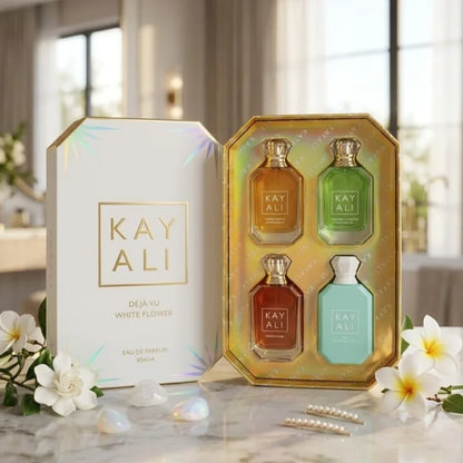KAYALI Perfume Set 4x30ml Long Lasting Unisex Eau Parfum Luxury Fragrance Collection Sweet Smooth Exotic Elegant Premium Scent