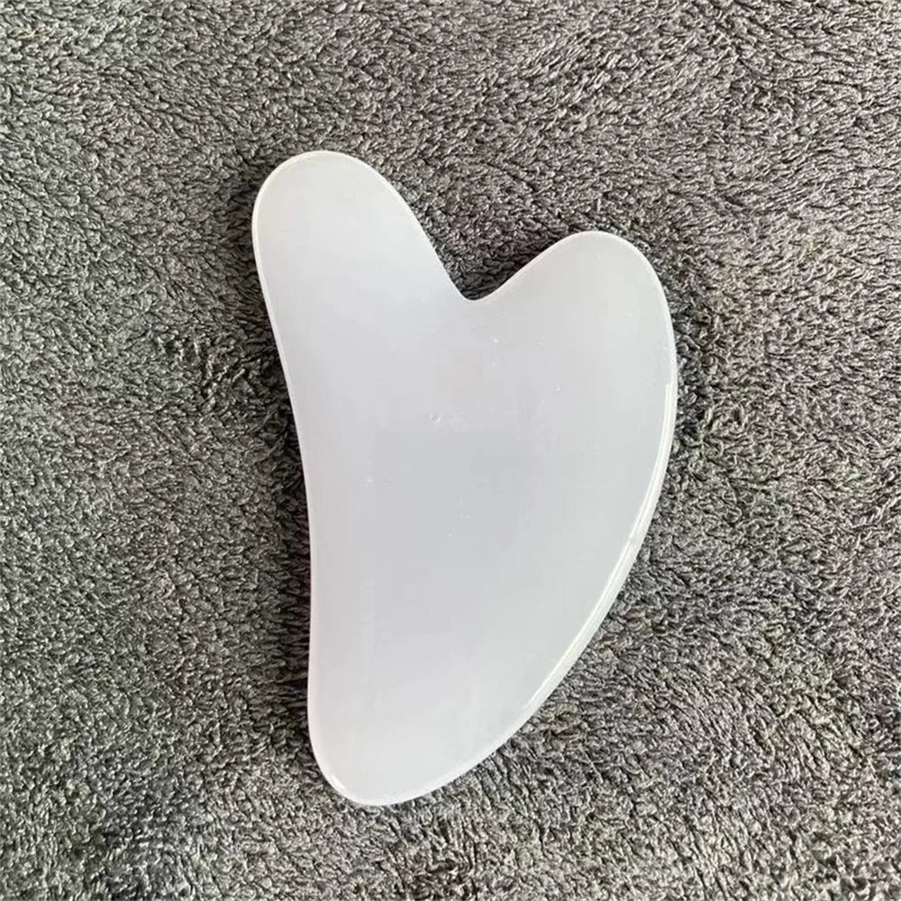 Natural Stone GuaSha Jade Facial Beauty Scraping Massage Tools Firm Skin Care Face Gua Sha SPA Physical Therapy Gue Che Roller