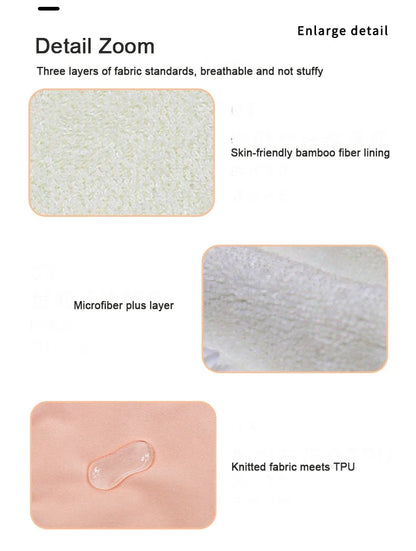 Leak Proof Washable Dry and Anti Overflow Breast Pad for Pregnant Women Reusable Breast Patch Pad for Pregnant Women