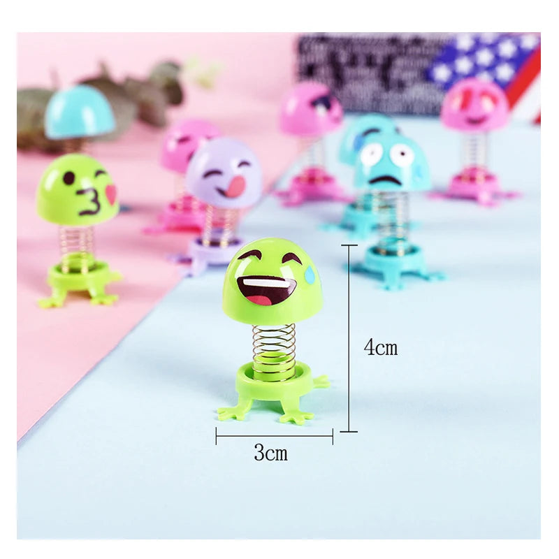 5-20Pcs DIY Assembled Springs Elves Toys Party Favor Perfect Class Treasure Box Carnival Prizes Birthday Gifts
