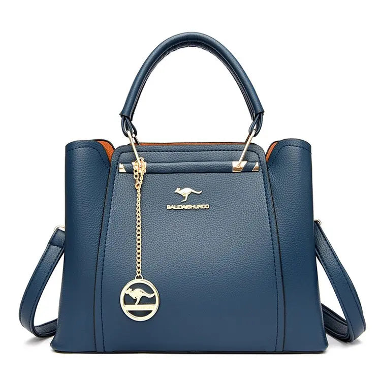 2026 Luxury Women Designer 3 Layers Shoulder Crossbody Sac Ladies Large Capacity Leather Handbags Shopper Brand Messenger Totes
