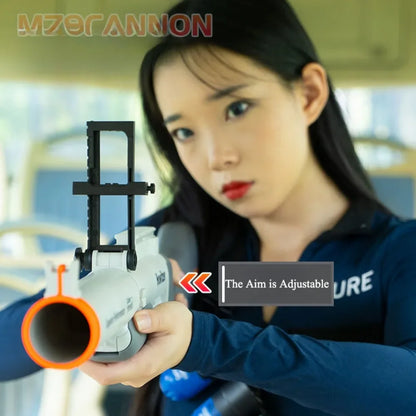 M79 Shell Ejecting Soft Bullet Toy Gun for Outdoor Shooting CS Game Manual Loading Launchers Toys Christmas Gift for Adult