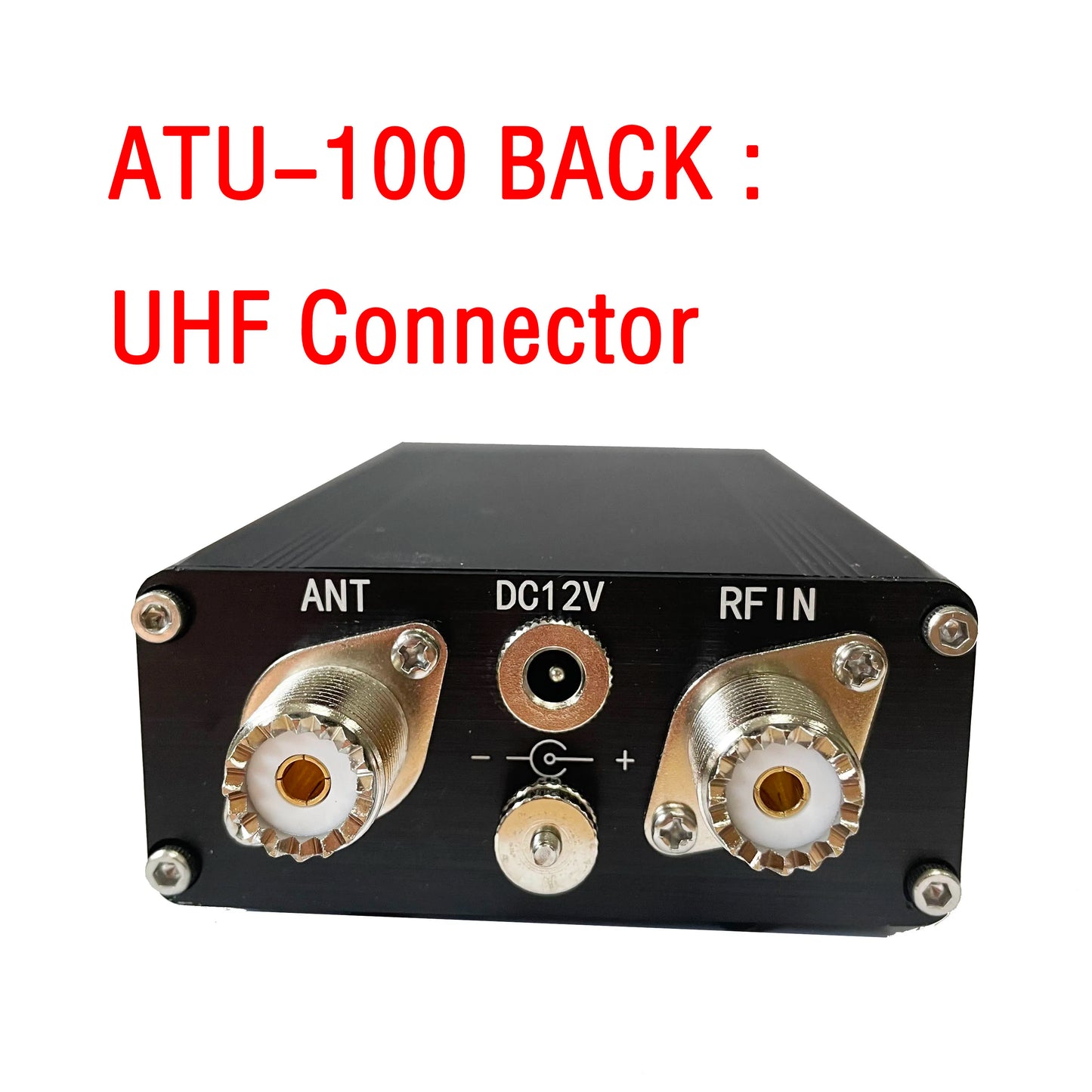 ATU-100 ATU100 1.8-50MHz DIY Kits Automatic Antenna Tuner by N7DDC 7x7 Firmware Programmed / SMT/ Chip Soldered/+OLED
