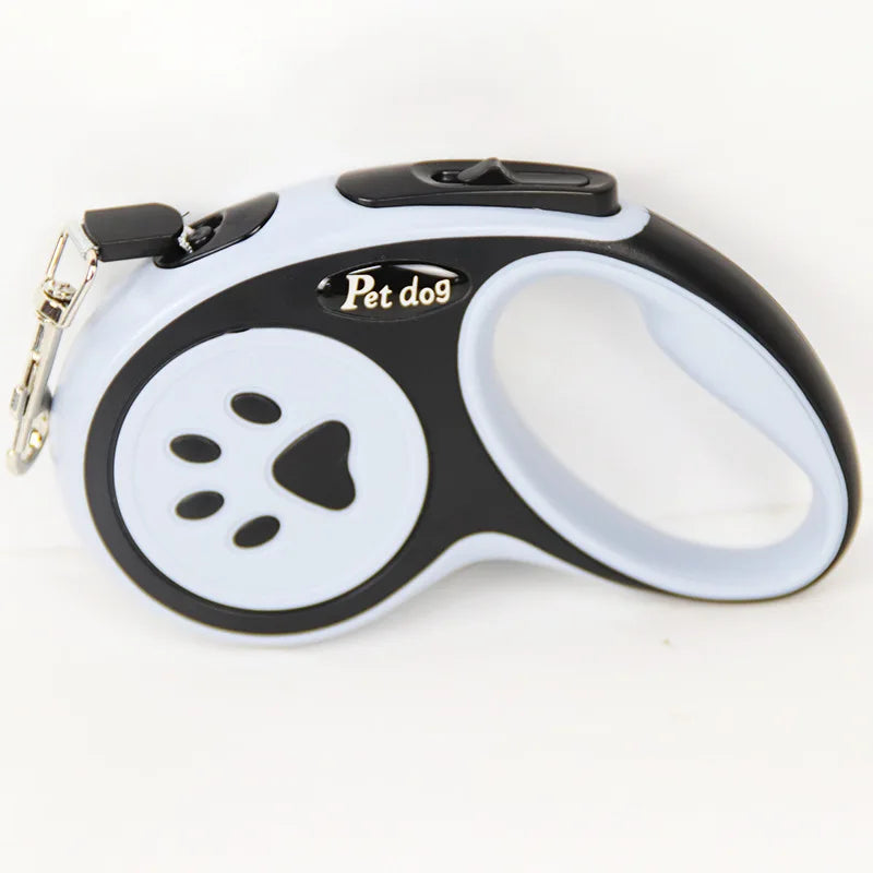 3M/5M Automatic Retractable Dog Leash ABS and Nylon Material Anti-Slip Handle for Puppy Small Medium Dogs Cat Outdoor Walking