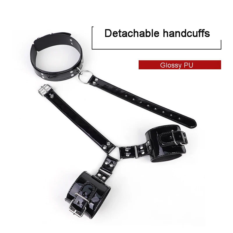 Bondage Kit BDSM Restraints Fetish Erotic Sex Toys For Couples Women Bandage Slave Collars Obedience Handcuffs Master Adult Game