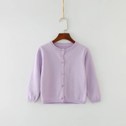 Baby Girls Embroidery Sweater Cardigan Autumn Fashion Cotton Floral Collar Kids Knitted Cardigan Rabbit Coat Outerwear Korean