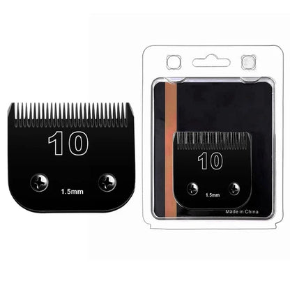 Titanium Detachable Pet Dog Animal Clipper Blade Compatible with Andis/Oster A5/Wahl KM10 Series Clipper ,7FC,5FC,4F,#10,#30,#40
