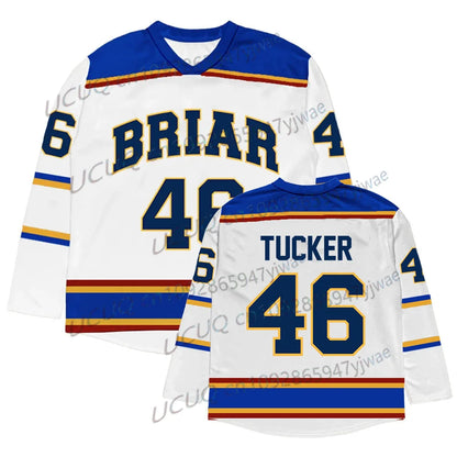 2026 Off Campus TV Series Briar University Hockey Jersey Graham Logan Di Laurentis Tucker Merch Shirt Unisex T-shirt