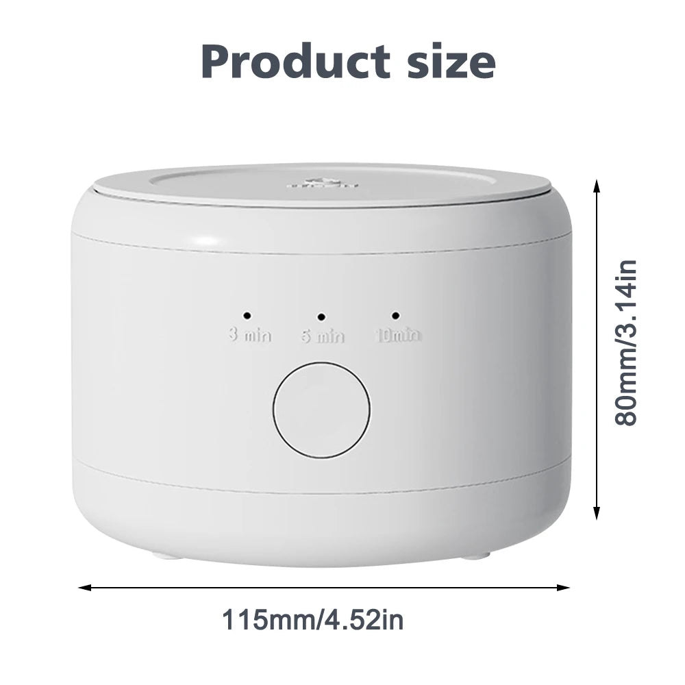 Portable Electric Vibration Cleaner Dental Braces Cleaning Machine Multi-function Cleaner For Jewelry Dentures Retainer 2026 New