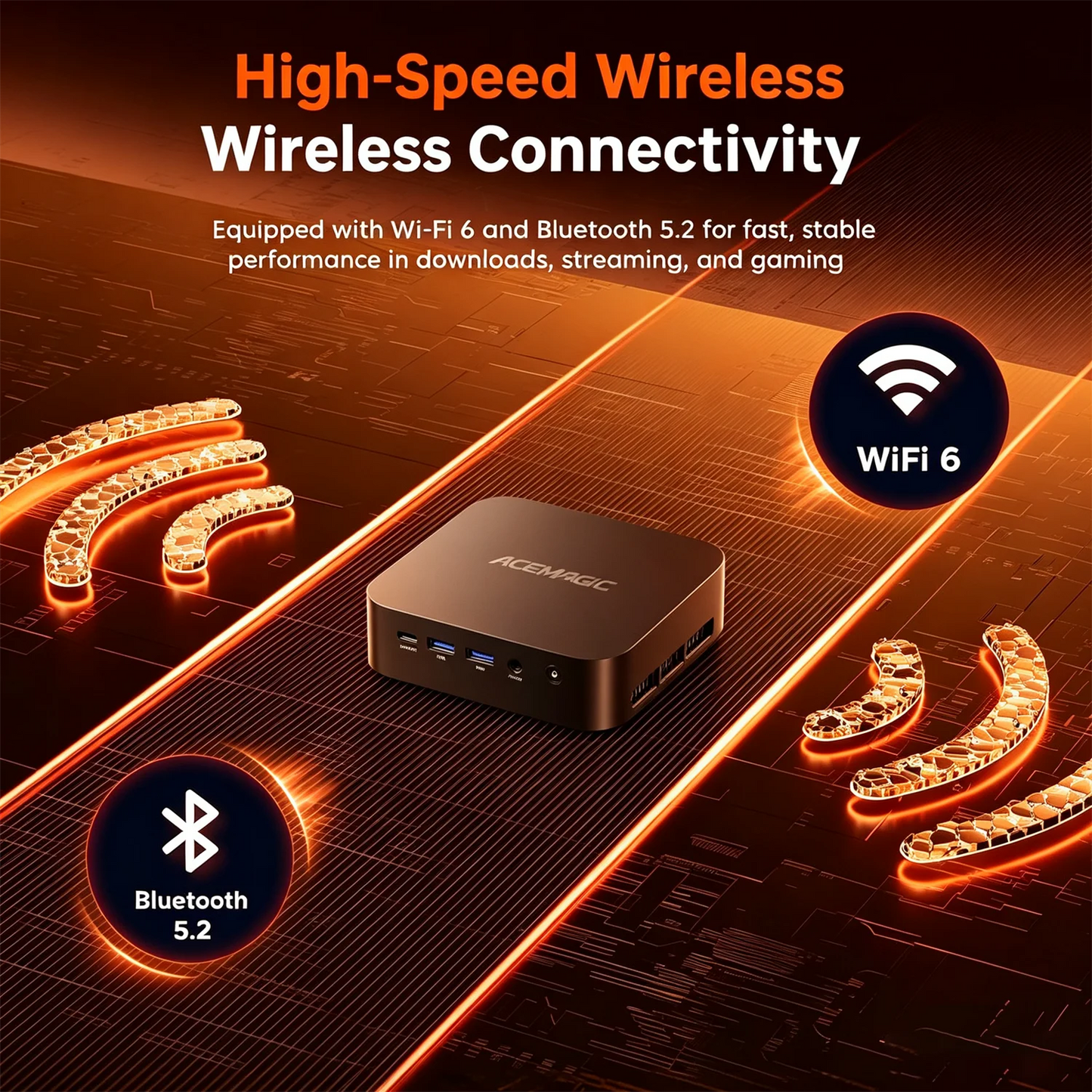 ACEMAGIC M1 Mini PC AMD Ryzen 7 7735HS(8C/16T,up to 4.75GHz)Windows 11 Pro Mini PC with AMD Radeon 4K Triple Display WiFi6 BT5.2
