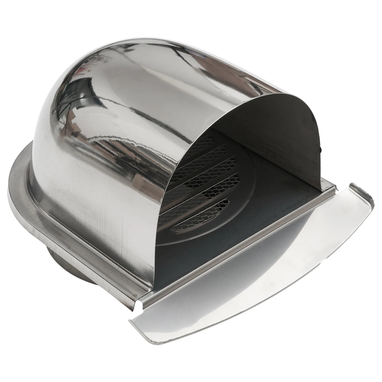 Wall Air Vent Outlet Stainless Steel Metal Cover Ducting Ventilation Exhaust Grille Cover Heating Cooling Vents Cap 100mm 150mm