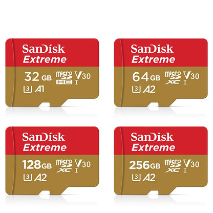 Original Sandisk Memory Card 256GB 128GB 64GB 32GB TF Micro SD Card Class 10 UHS-1 Flash Card Memory MicroSD for Smartphone PC