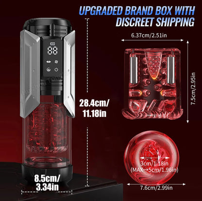 Realistic Vagina Masturbator Man Sex Machine Sextoy Male Sexual Toys Vibrator Automatic Masturbation Cup Pussy Sexy Toy Sex shop