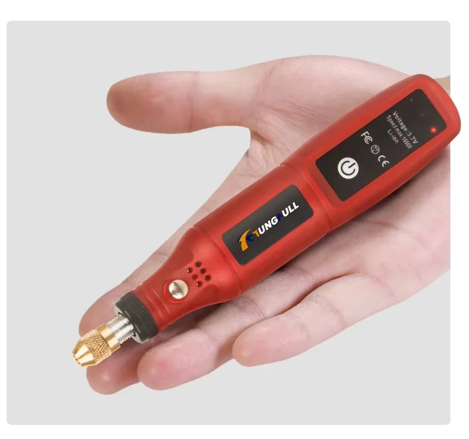 USB Rechargeable Cordless Engraving Pen Wireless Rotary Tool Portable Handheld Precision Engraver for Jewelry Glass DIY Craft