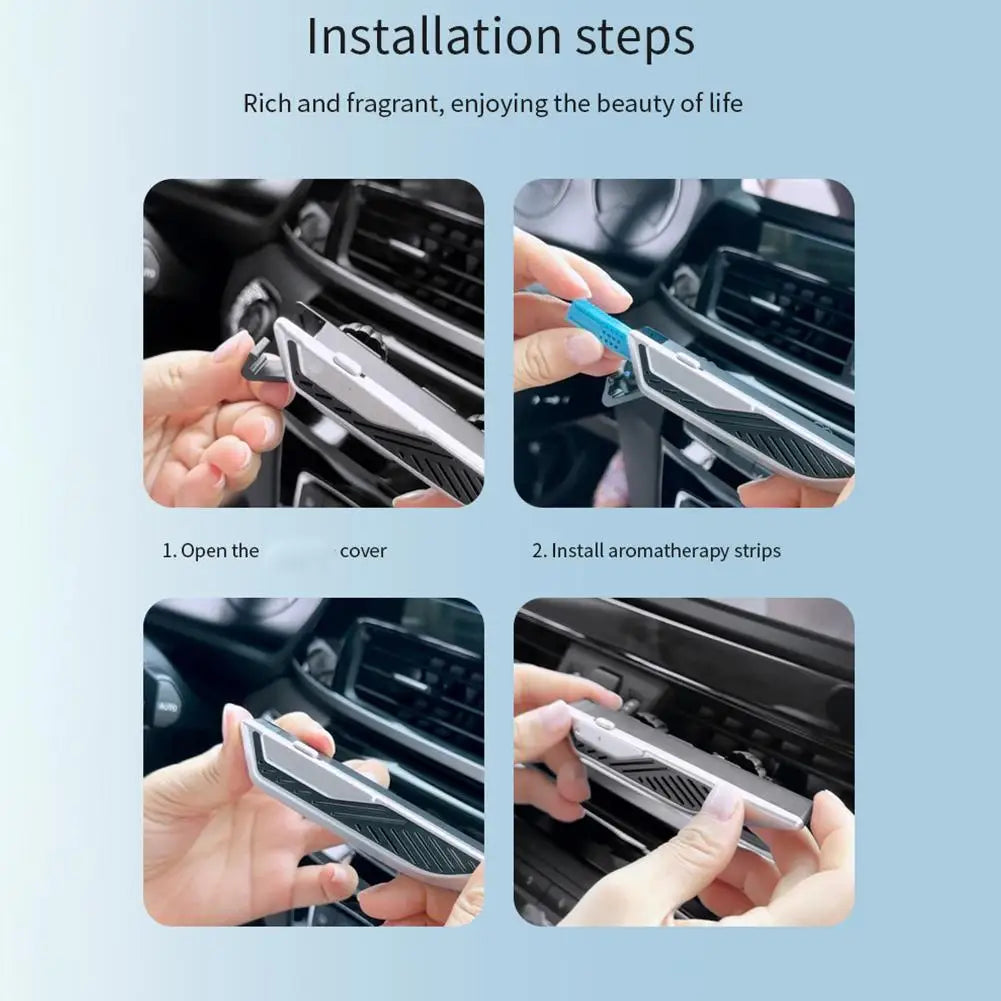 Suitable For Car Mounted Aromatherapy Air Outlet Bracket 3 Series 5 Series X1x3x5 Automotive Solid Fragrance For Car