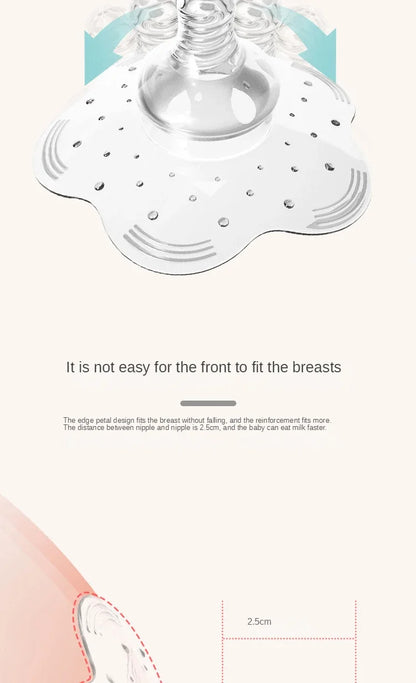 2Pcs Silicone Nipple Protector Breastfeeding Mother Protection Milk Cover popular