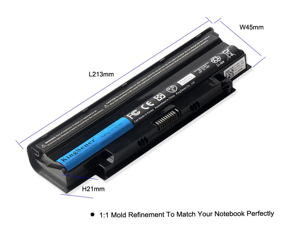 KingSener  J1KND Laptop Battery for DELL Inspiron N4010 N3010 N3110 N4050 N4110 N5010 N5010D N5110 N7010 N7110