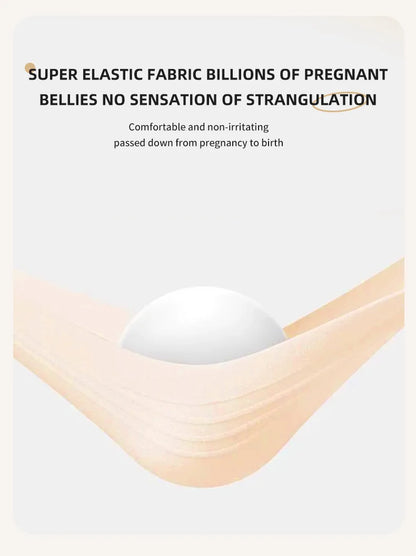 High Waist Seamless Maternity Pants Pregnant Women Comfortable Safety Panties Knickers Ladies Pregnancy Short Leggings Underwear