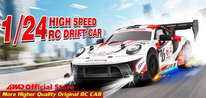 4WD RC Drift Car Remote Control GTRPRO AE86PRO Model 4x4 Racing RTR Radio Truck Vehicle Toy Gift for Boy Girl Children Kid Adult