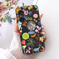 Case For Motorola Edge 50 Fusion Cover XT2429-1 Popular Flower Soft Black Silicone Phone Cases For Motorola G96 5G MotoG96 Funda