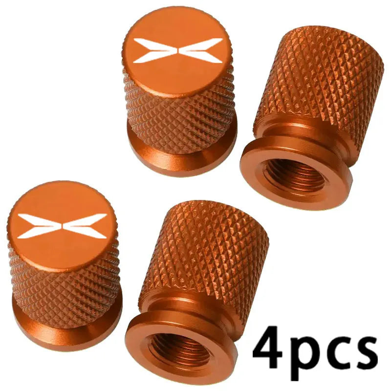 Car Wheel Tire Valve Caps Tyre Stem Covers Accessories For Xpeng N5 P5 P7 P7i X9 M03 460 G3 G3i G6 G9 G9X X2 X9 H93 Xiaopeng