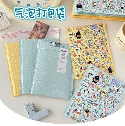 10pcs/Jelly Dog Cute Express Waterproof Packaging Bag, Shockproof Bubble Bag