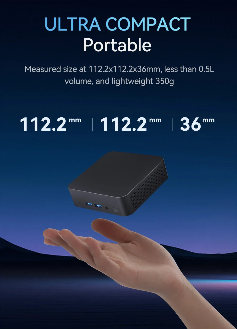 [3 Years Warranty]Mini PC Windows 11 Intel N150/i9 10980HK Desktop Gaming Computer PC 32GB RAM 1TB M.2 SSD WiFi 6 BT5.2 Pc Gamer