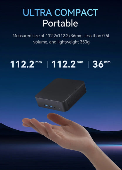 [3 Years Warranty]Mini PC Windows 11 Intel N150/i9 10980HK Desktop Gaming Computer PC 32GB RAM 1TB M.2 SSD WiFi 6 BT5.2 Pc Gamer