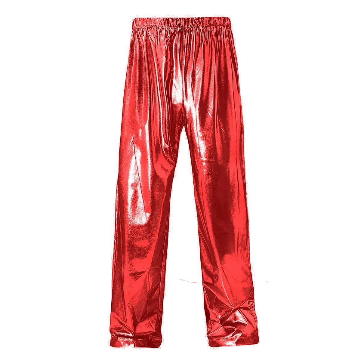 2026 Men's Blue Shiny Trousers, Fashion Casual Pants, Gold Red Green Silver Available, Size S,M,L,XL,XXL,3XL