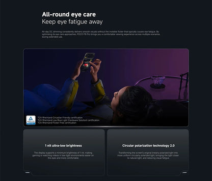 Global Version POCO F8 Pro 5G 6.59' Snapdragon® 8 Elite Mobile Platform 100W HyperCharge 6210mAh 50MP Camera NFC IP68 XIaomi