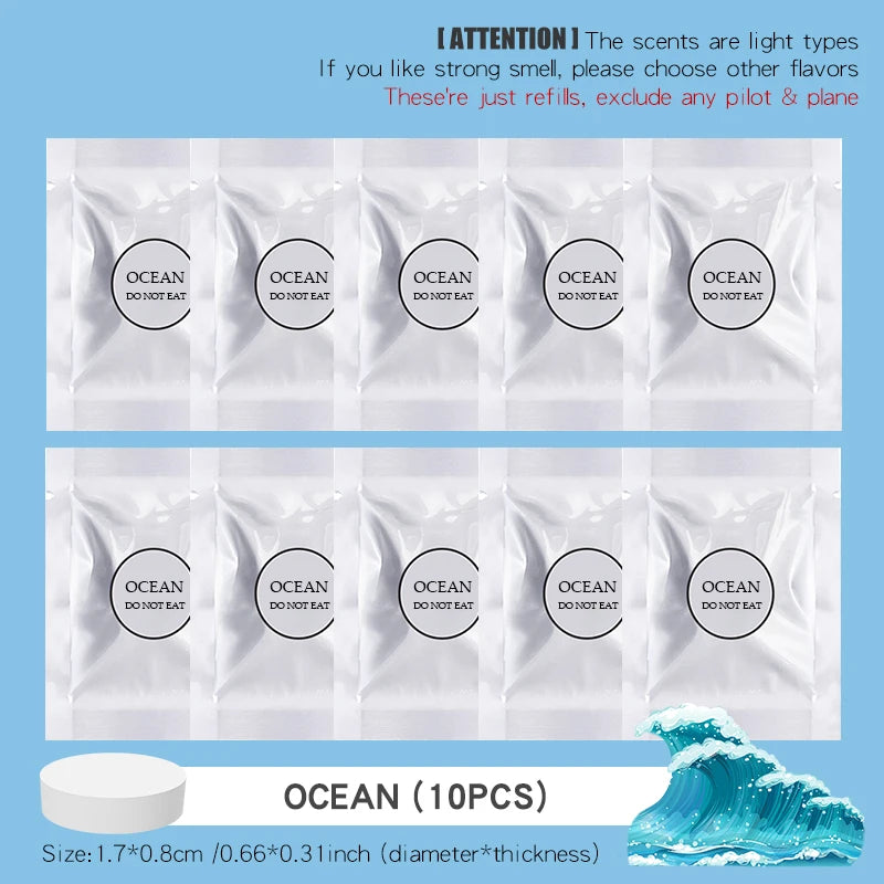 Just Refills!exclude any plane/pilot dog bear car air freshener replacement tablets fragrance pods aroma supplement perfume pads
