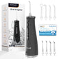 Mornwell F32 Water Floss Oral Teeth Whitening Home Appliance Sonic Water Flosser 260ML Tank Teeth Cleaner Oral Water Jet