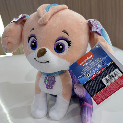Genuine PAW Patrol Coral Plush Official Toy Cartoon Stuffed Animal for Ages 2 and Up 9‘’ 22.9cm Children Birthday Christmas Gift
